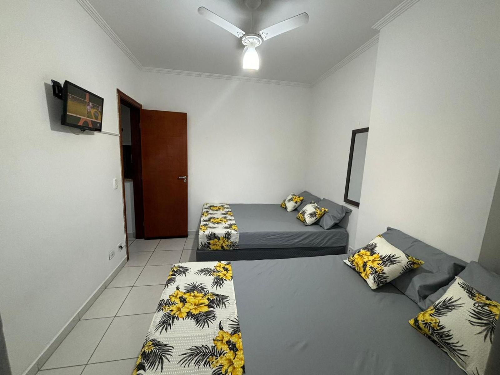 Lindo Apto Praia Grande Ocian Vista Mar, Sacada, Wifi Praia Grande (Santos) Exterior foto